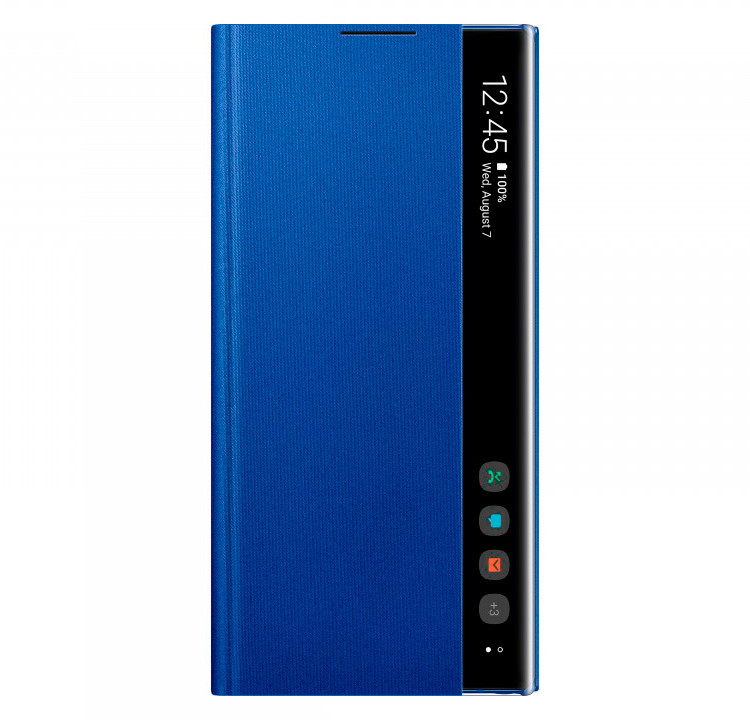 

Clear View Cover для Galaxy Note10+ синий