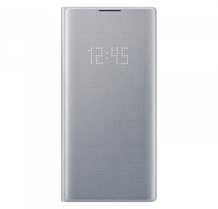 

LED View Cover для Galaxy Note10+ серебристый