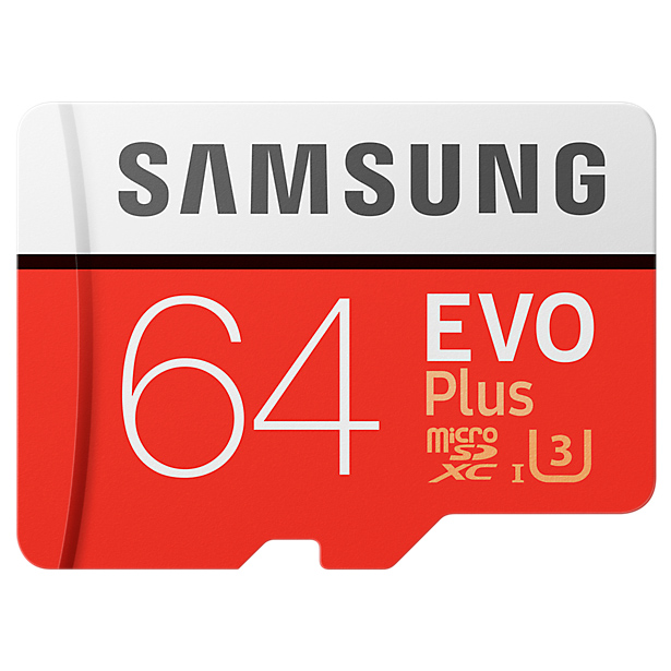 

MicroSDHC EVO Plus 64 ГБ