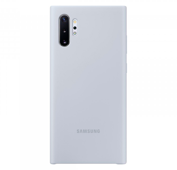 

Silicone Cover для Galaxy Note10+ серебристый