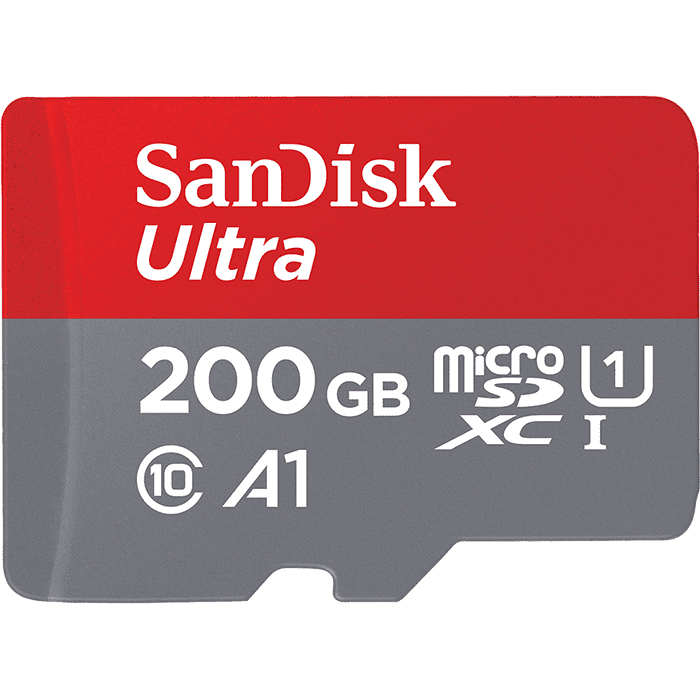 

Ultra micro​SD UHS-I Class 10 200 ГБ черный