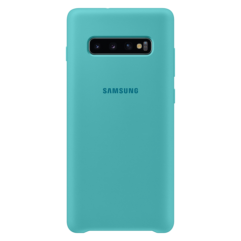 

Silicone Cover Galaxy S10+ зеленый