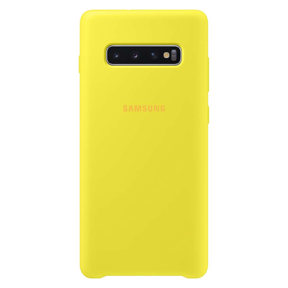 

Silicone Cover Galaxy S10+ желтый