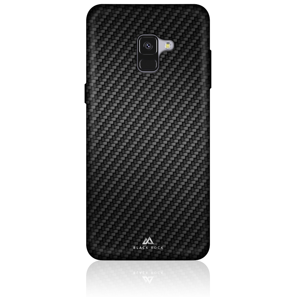 

Flex Carbon Case для Galaxy A8+ (2018) черный