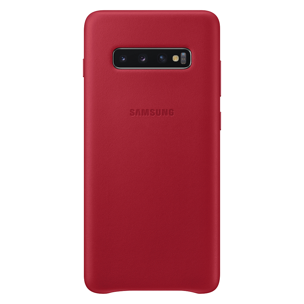

Leather Cover Galaxy S10+ красный
