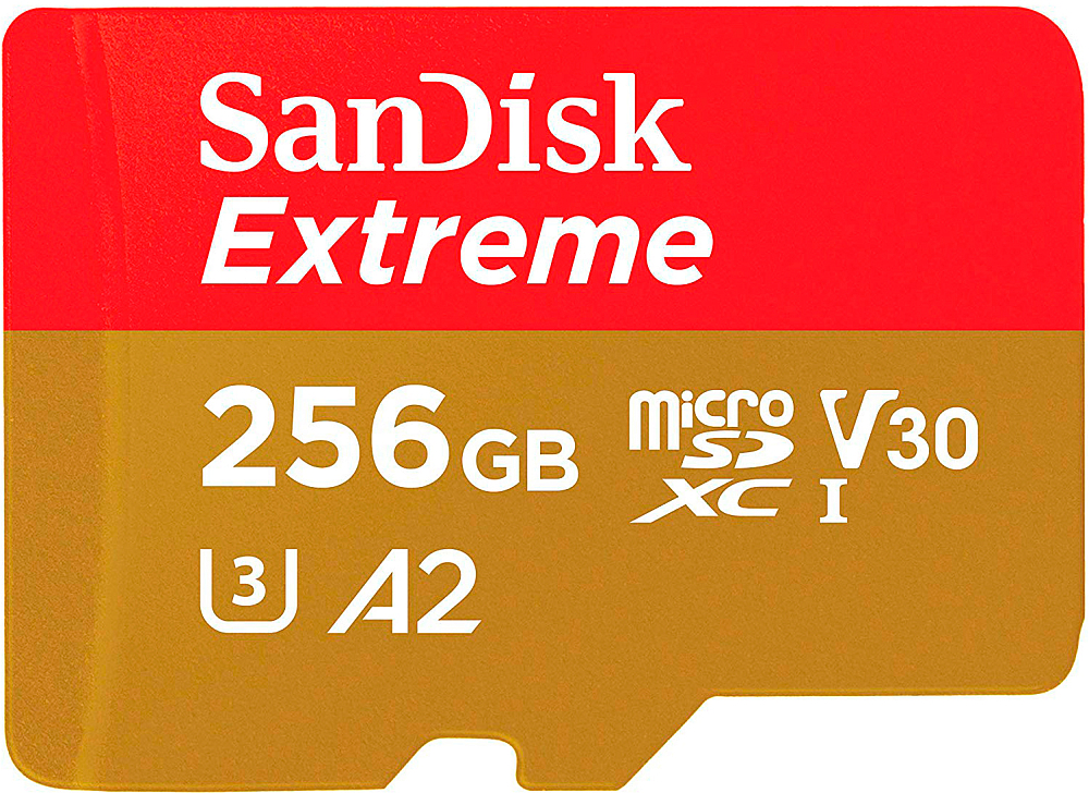 

Extreme microSDXC UHS-I Class 10, 256 ГБ