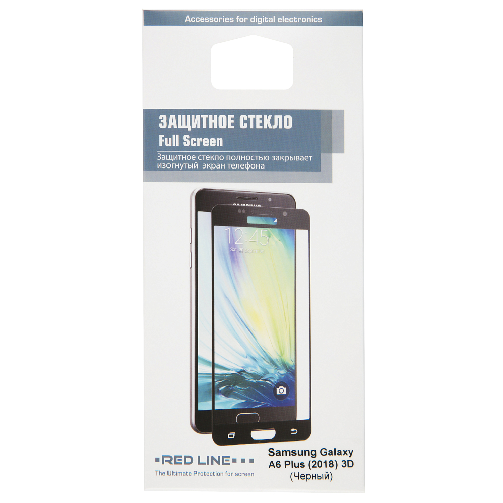 

для Galaxy A6+ (2018) Full Screen (3D) tempered glass