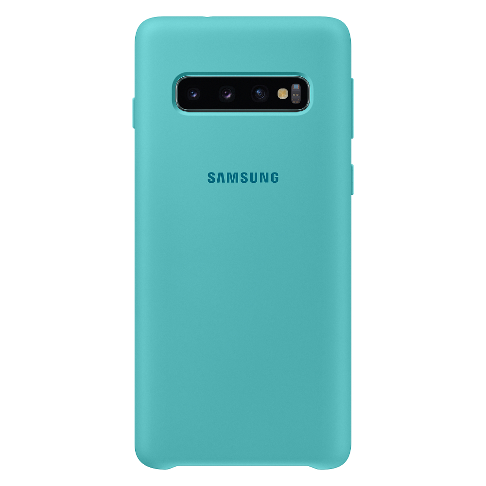 

Silicone Cover Galaxy S10 зеленый