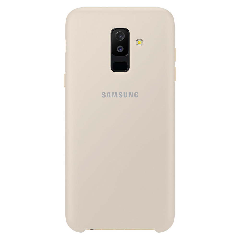 

Dual Layer Cover Galaxy A6+ 2018 золотистый