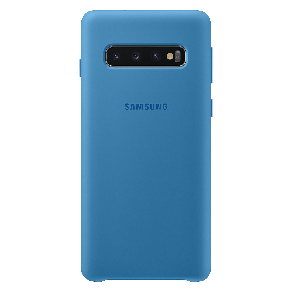 

Silicone Cover Galaxy S10 синий