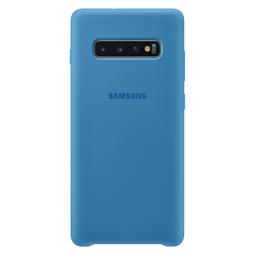 

Silicone Cover Galaxy S10+ синий