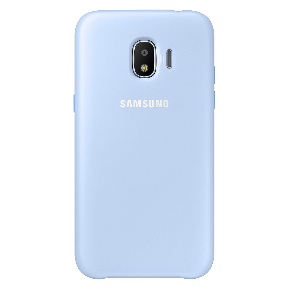 

Dual Layer Cover Galaxy J2 2018 голубой