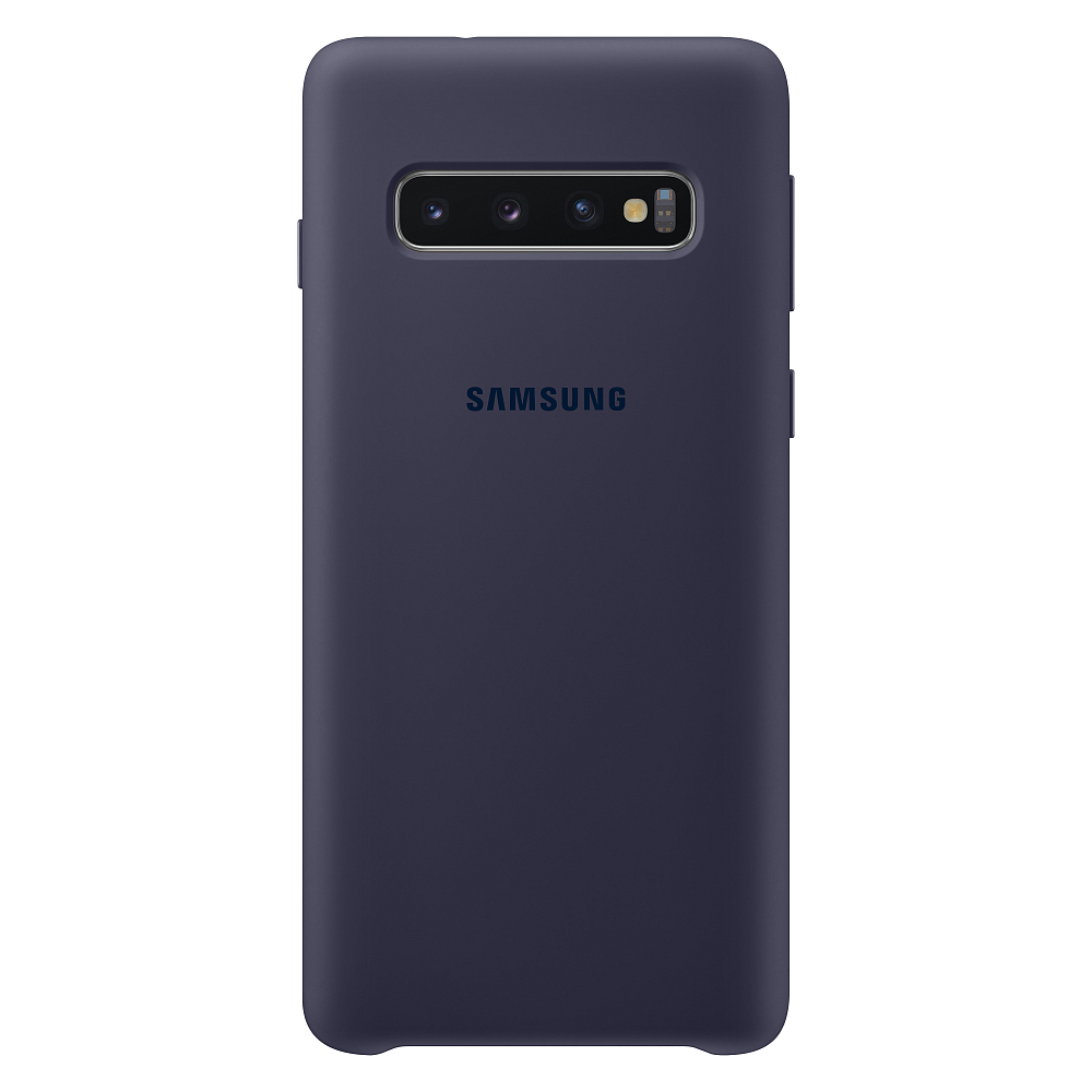 

Silicone Cover Galaxy S10 темно-синий