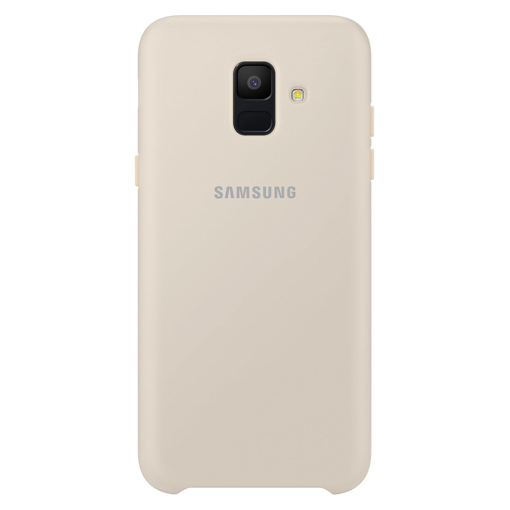 

Dual Layer Cover Galaxy A6 2018 золотистый