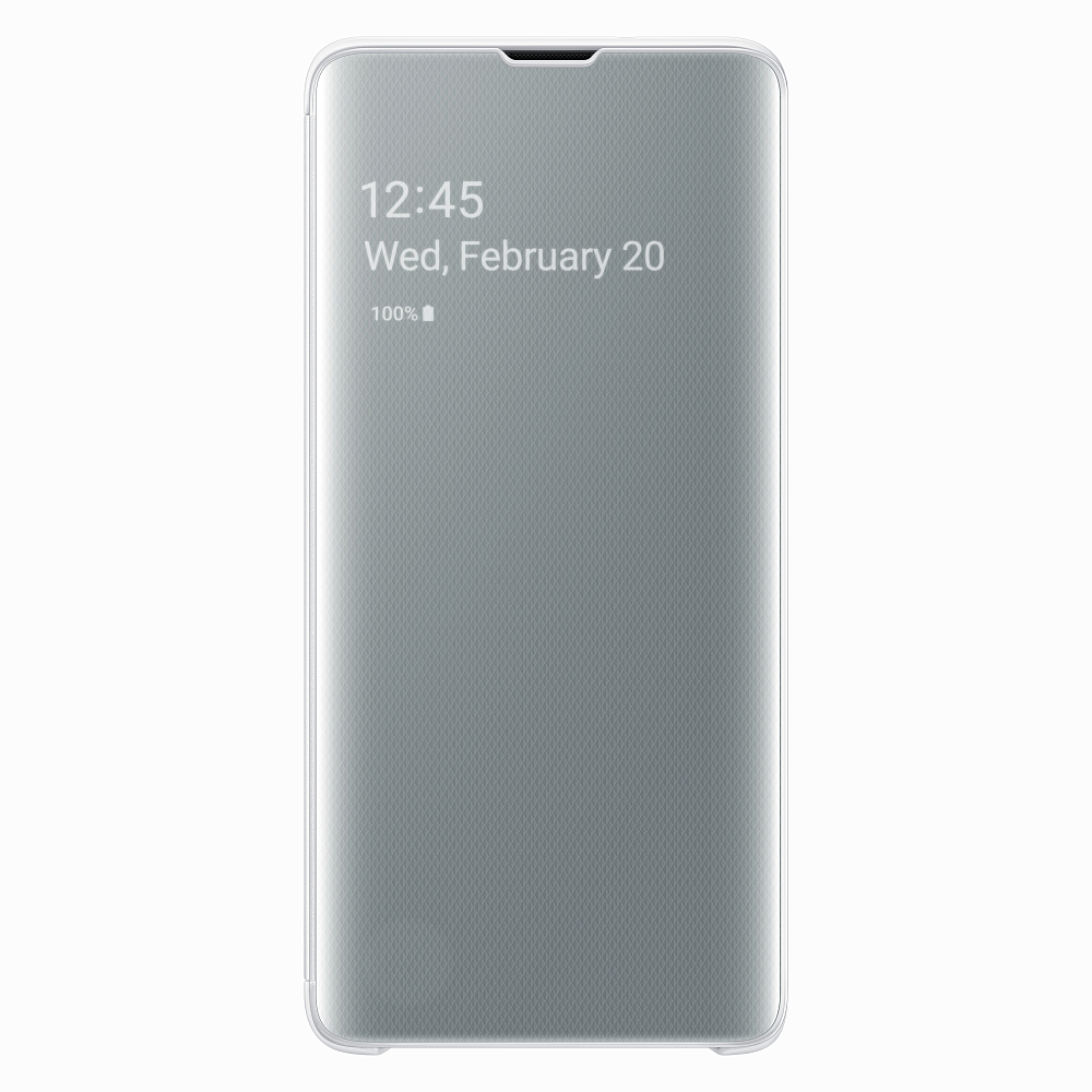 

Clear View Cover Galaxy S10 белый