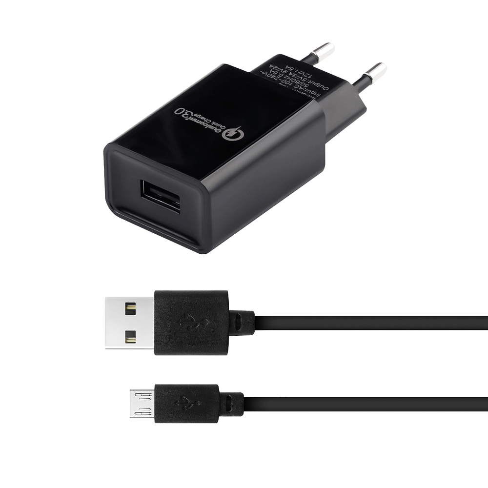 

с кабелем Micro USB