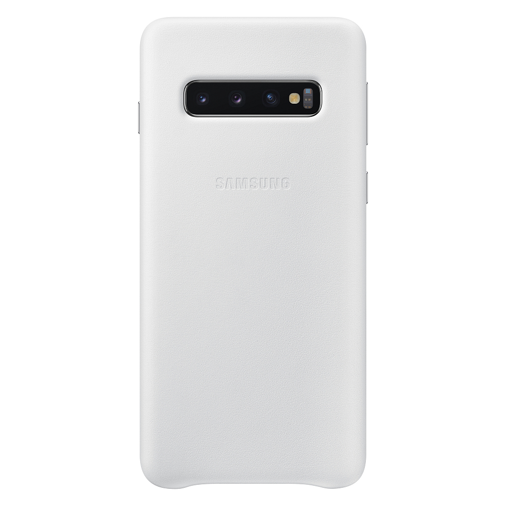 

Leather Cover Galaxy S10 белый