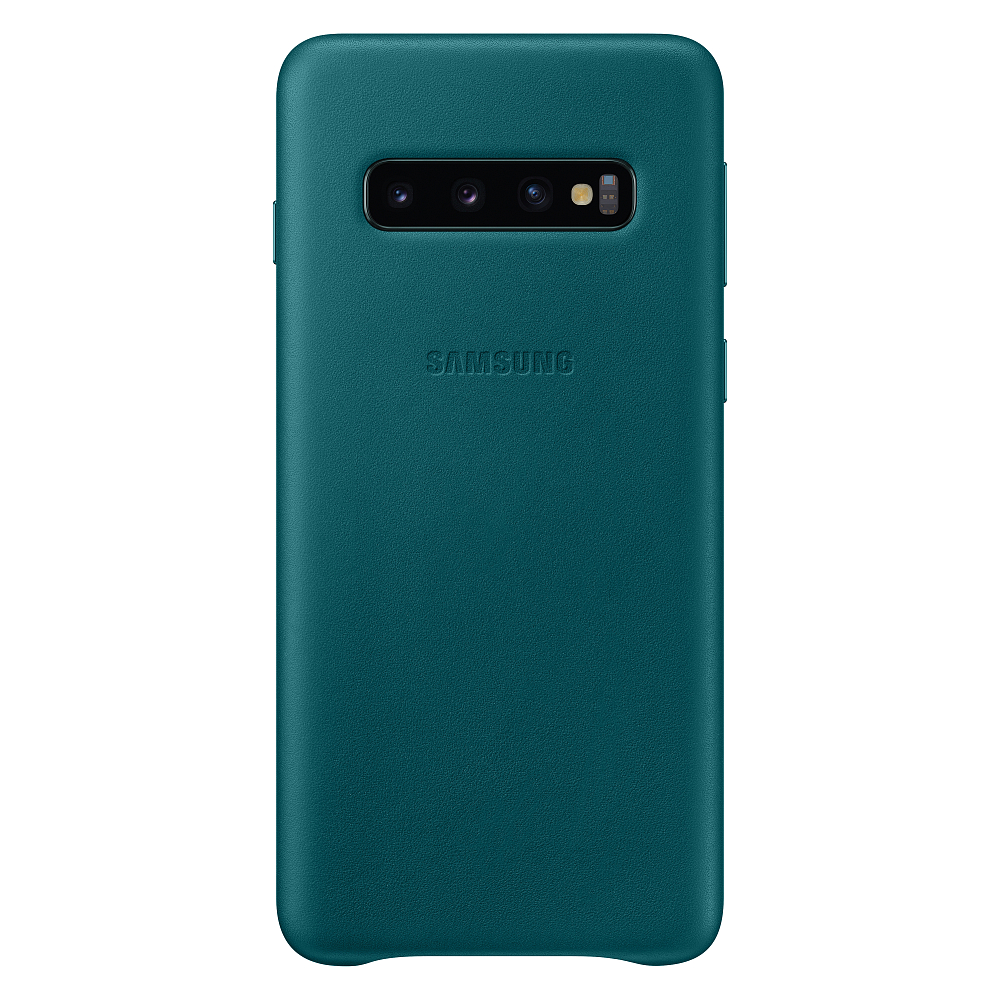 

Leather Cover Galaxy S10 зеленый