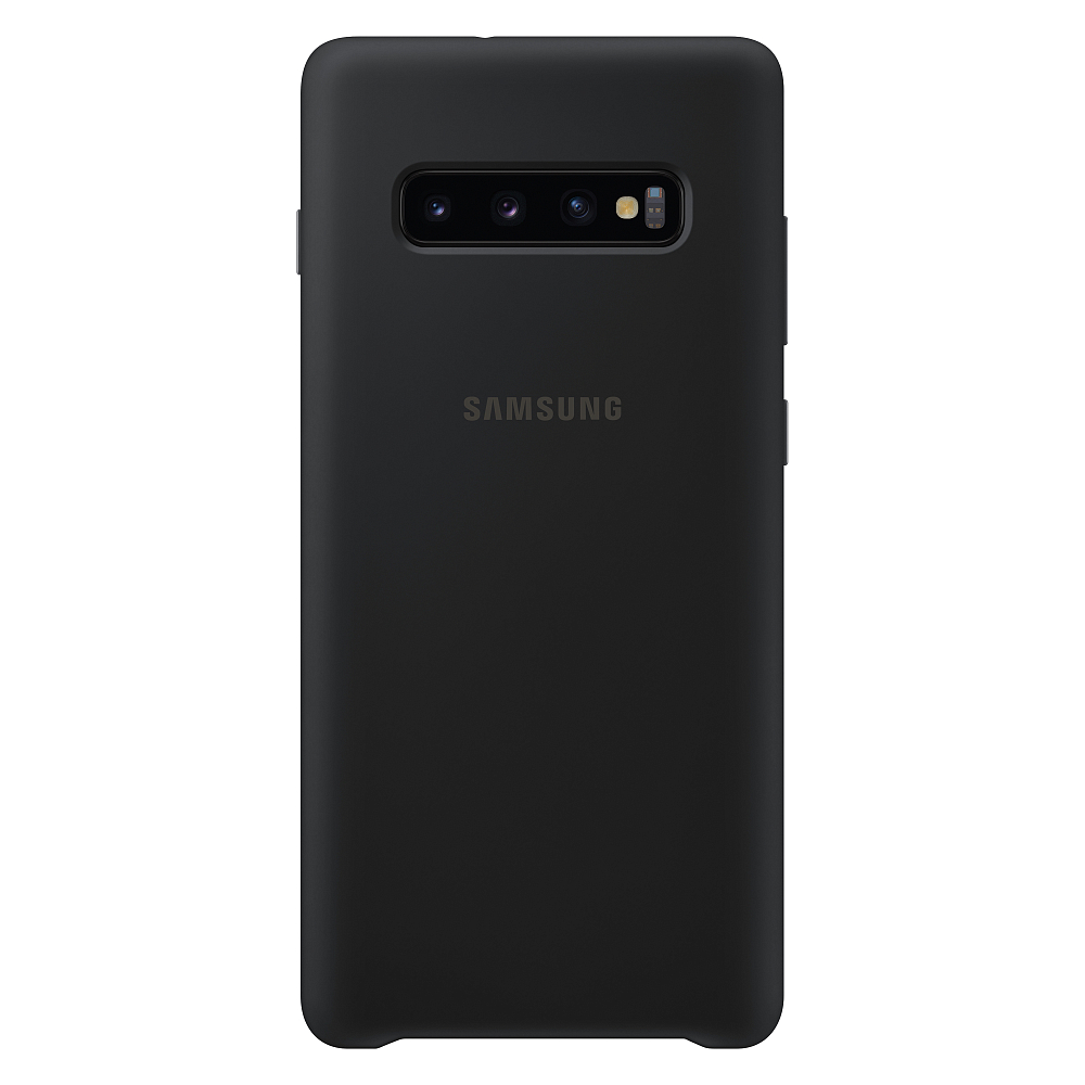 

Silicone Cover Galaxy S10+ черный
