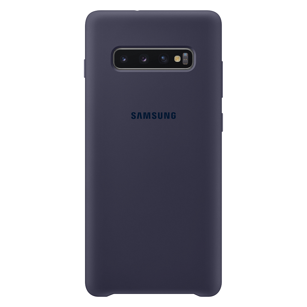 

Silicone Cover Galaxy S10+ темно-синий